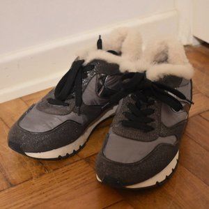 Voile Blanche Fur Lined Sneakers